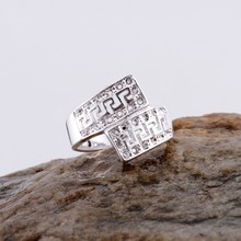 Wholesale silver plated ring 925 Fashion jewelry Silver Ring 925sterling-silver EZGMOKTO 2024 - buy cheap