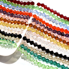 Strass de vidro colorido para costura em strass, contas em cristal soltas para costura, 26 cores, 2 tamanhos, y3530 2024 - compre barato