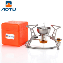 Ultralight split portable camping outdoor windproof stove picnicing cookout gas stove cooking burners energy-saving stoves 2024 - buy cheap