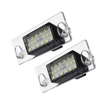 2pcs 18LED license plate light For Audi A4 B5 95-01 S5 B5 A3 8L S3 Sportback A4 S4 Avant 95-99 2024 - buy cheap