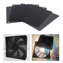 5Pcs/set 120mm Cuttable Black PVC PC Fan Dust Filter Computer Case Cooler Dustproof Mesh Cover PC Cooling Accessories C26 2024 - buy cheap