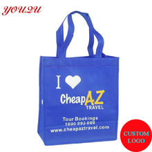 custom reusable shopping bag tote bags non woven material with size 30*40*10 cm colors for choice 2024 - buy cheap