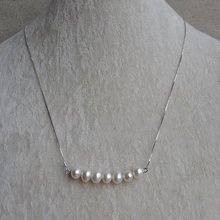 Perfect Pearl Necklace,18 Inches Sterling Silvers Chain,7-8mm White Color Freshwater Pearl Necklace,Handmade Jewelry. 2024 - buy cheap