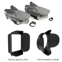 2 tipos de cubierta de lente de cámara, Protector de revestimiento antideslumbrante, parasol, para Dron DJI Mavic 2 Pro/Zoom 2024 - compra barato