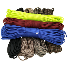 Paracord-Cuerda de paracaídas Mil Spec Tipo IV, 750lb, 7 hebras, 100 pies, equipo de supervivencia para escalada y acampada 2024 - compra barato