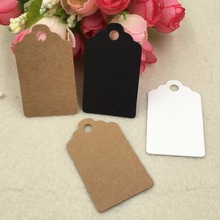 500 pcs 5x3cm Scalloped Kraft Paper Card,Blank Brown/white/black Tag,Gift Tag,DIY Tag,Luggage Tag,Price Label 2024 - buy cheap