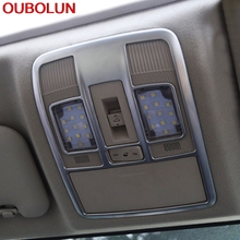 Oubolin-Accesorios de Interior para Mazda CX-5 CX5 2017 2018 ABS mate, lámpara de lectura delantera y trasera, cubierta embellecedora de recubrimiento, 2 uds. 2024 - compra barato