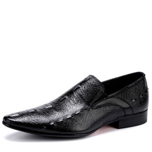 Sapatos masculinos de couro genuíno sapatos de couro genuíno sapatos de couro masculino sapatos masculinos sapatos de couro mormal sapatos masculinos chaussures hommes 2024 - compre barato