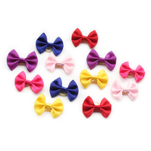 Armi store Handma Simple Solid Color Dog Bow Dogs Hair Little Flower Bows 6029023 Pet Grooming Accessories Wholesale 2024 - buy cheap