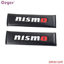 Seat Belt Cover Car-Styling Auto Emblems Pads Case For Nissan Nismo Qashqai Murano X Trail X-Trail Teana 2015 2016 Car Styling 2024 - buy cheap