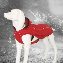 JANPET de moda gran impermeable perros chaqueta suministros para mascotas cachorro perros abrigos y arnés impermeable reflectante ropa para perros con sombrero 2024 - compra barato