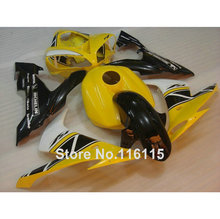 Motoparts-Juego de carenados de ABS para motocicleta YAMAHA, kit completo de carenado para moto YAMAHA YZF R1 2004 2005 2006, blanco, amarillo y negro R1 04 05 06 CY15 2024 - compra barato