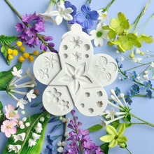 Yueyue Sugarcraft Flower Silicone mold fondant mold cake decorating tools chocolate gumpaste mold 2024 - buy cheap