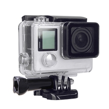 New Underwater Waterproof Diving Protective Housing Case Cover For GoPro Hero 4 Drop Shipping Support 2024 - compre barato