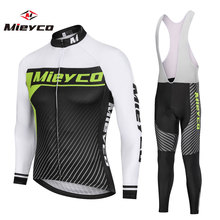 Mieyco Men's Long Cycling Jersey Breathable Mountain Bike Clothing Quick-Dry Racing MTB Bicycle Clothes Uniform Cycling Sets 2024 - buy cheap