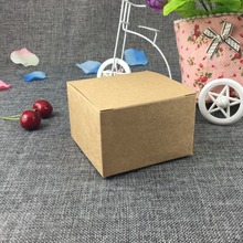 30Pcs/Lot Handmade Brown Multiple Size Packaging Paper Box Kraft Paperboard Storage Packing Ornament Case Festival Supply Boxes 2024 - buy cheap