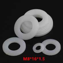 Arandela plana de plástico DIN125, juntas de anillo NL66 de 1000mm de grosor, M8 x 16x1,5, 1,5 Uds. 2024 - compra barato