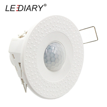 LEDAIRY 4-line Embedded Body Induction Switch Infrared IR Sensor Adjustable Time&Sensitivity&Sensor Range Light Control 170~250V 2024 - buy cheap