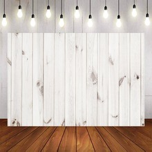 Mehofond-Fondo de fotografía de madera para estudio fotográfico, cartel con fondo de madera blanca, accesorios para fotomatón 2024 - compra barato