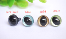 wholesale 100pcs/lot 12mm pearl color safety eyes/cat eyes  with washer 2024 - buy cheap