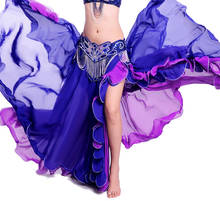Женская юбка для танца живота, тренировочная юбка для выступлений, 6011 2024 - купить недорого