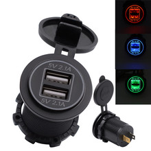 kongyide Car Charger CS-526A3 5V 4.2A Dual USB Charger Socket Adapter Power Outlet for 12V-24V Motorcycle Car  mar6 2024 - buy cheap