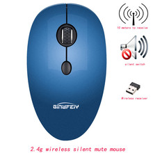 Mouse Raton Wireless Mute USB 2.4Ghz Mini Optical Gaming Computer Mice For Laptop PC mouse sem fio inalambrico 18Dec6 2024 - buy cheap