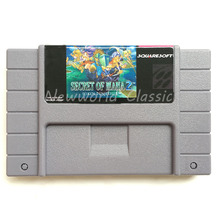 Secret of Mana 2 USA Version for 16 bit Gray Video Game Cartridge Card For NTSC Game Player 2024 - buy cheap