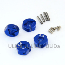 1/10 Upgrade Parts Aluminum 5.0 Wheel Hex Drive With Pins & Screws For Rc Car HSP 2024 - buy cheap