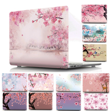 Sakura capa impressa para laptop, capa para apple macbook pro retina 16, capa protetora para mac pro 16 polegadas, bolsa da moda 2024 - compre barato