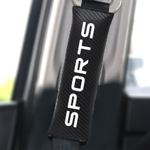 2Pcs PU Fashion Car Safety Seat Belt Cover Car Reflective Seatbelts Shoulder Pads Car Accessories 2024 - buy cheap