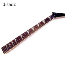 Conjunto de acessórios para instrumentos musicais, 1 peça, 24 trastes, pescoço, madeira jacarandá, para guitarra elétrica 2024 - compre barato