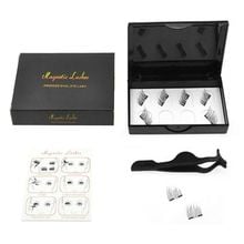 3D Magnetic Eyelashes 4pairs Reusable Eye False Eye Lashes Extension 2024 - compre barato