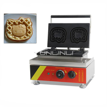 Máquina de waffle e panquecas elétrica comercial com padrão de desenho animado 2024 - compre barato