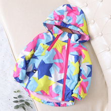 IYEAL Kids Girls Jackets  Autumn Jacket Waterproof Outdoor Children's Clothing Sports Casual Hooded Coat Fleece Warm Outerwear 2024 - buy cheap