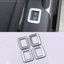 ABS Chrome Car Child Safety Lock Frame Cover Trim For Land Rover Discovery Sport 2015-2017 Auto Accessories 2024 - buy cheap