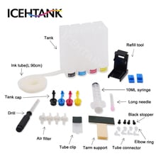 ICEHTANK Continuous Ink System Ciss Tank For HP 901 XL Cartridge J4580 J4550 J4540 4500 J4680 J4524 J4535 J4585 J4624 Printer 2024 - buy cheap