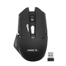 iMice Wireless Optical Mouse USB Computer Mouse 2.4G Receiver 6 Buttons Mice Sem Fio 10m Working Distance USB Mouse For Computer 2024 - buy cheap