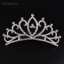 New Fashion Wedding Jewelry Pearl Crystal Princess Headband Rhinestone Pageant Tiaras And Crowns For Brides Hair Accessories 2024 - buy cheap