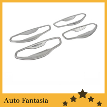 Cubierta cromada para la cavidad de la puerta del coche, accesorio decorativo para Hyundai Santa Fe, 2013, envío gratis 2024 - compra barato