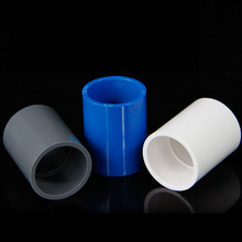 Abrazadera de tubo de suministro de agua de PVC, abrazadera recta a través de 50mm, 63mm, 75mm, 90m, blanco, azul y gris 2024 - compra barato