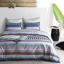 Ethnic Geometric Bedding Sets Floral Duvet Cover Pillowcase 2/3pcs Fashion Bedding Set Single Twin US Queen King Size 2024 - buy cheap