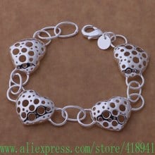 Silver Plated bracelet, Silver Plated fashion jewelry With the hollow /efzamxga bhbajyia AH258 2024 - buy cheap