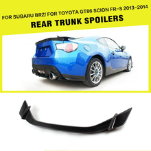 De fibra de carbono de carreras trasero maletero Spoiler para Toyota GT86 2013 de 2014 para Subaru BRZ 2013 de 2014 a 2015 2024 - compra barato