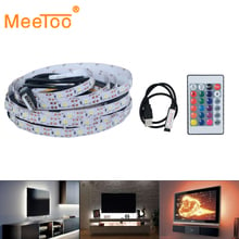 2835 USB LED Strip Light 5V Color Changing String Tape Ribbon Waterproof White/Warm RGB LED TV Backlight With Remote Controller 2024 - buy cheap