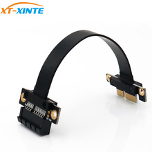 XT-XINTE PCI Express de 36 Pines, compatible con PCI E 1X 4X 8X 16X, Miner, minería, tarjeta de vídeo gráfica, Cable de extensión, línea de 180 grados 2024 - compra barato