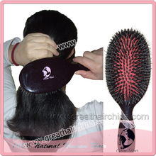 Comb 5 Piece/ Lot, Anti-Static Detangling Hair Brush Professional Hair Extension Massage Comb Boar Bristle Brush,Free shipping 2024 - buy cheap