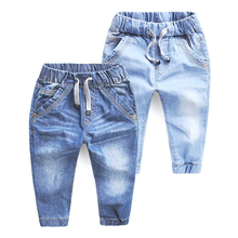 Джинсы для мальчиков; сезон весна-осень; детские джинсы для девочек; одежда; повседневные джинсовые брюки для маленьких девочек; детские брюки для мальчиков; джинсы для мальчиков 2024 - купить недорого