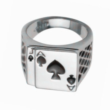 Мужское кольцо из нержавеющей стали, черное эмалированное кольцо в форме пика, подарок на день Святого Валентина 2024 - купить недорого