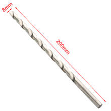 200mm Wood Metal Plastic Extra Long HSS Auger Twist Drill Bit Straight Shank Dropship Supply 2024 - buy cheap